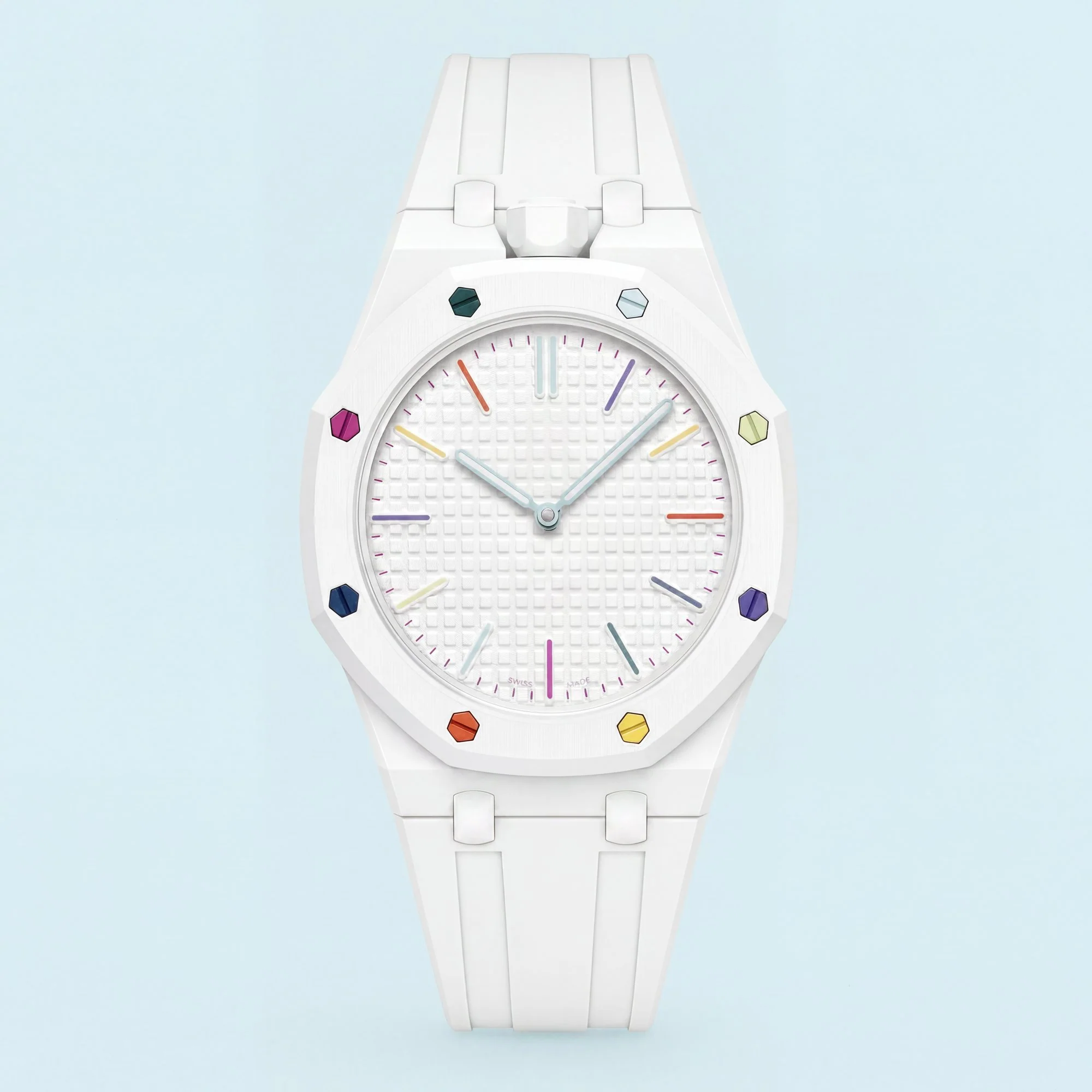 Popstrap Huit Blanc Armband